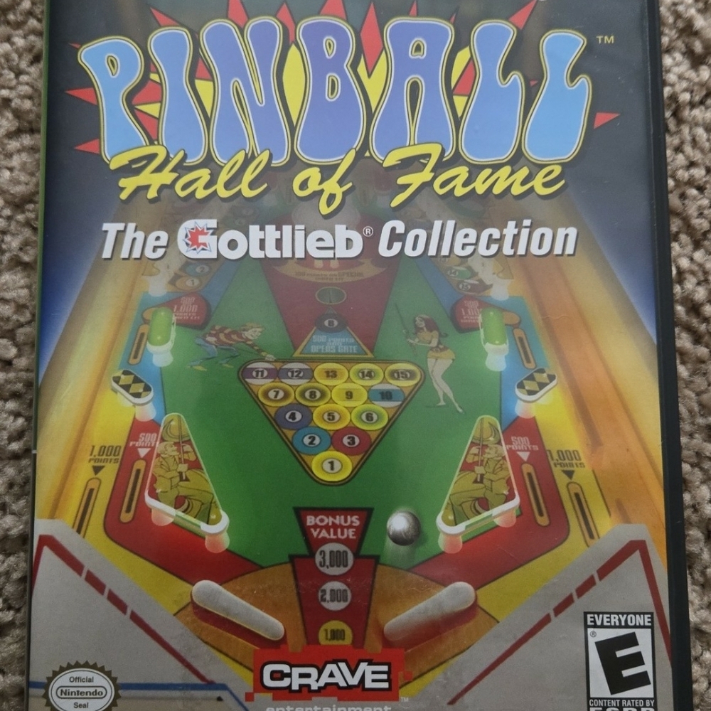 Pinball Hall of fame Gamecube complete.